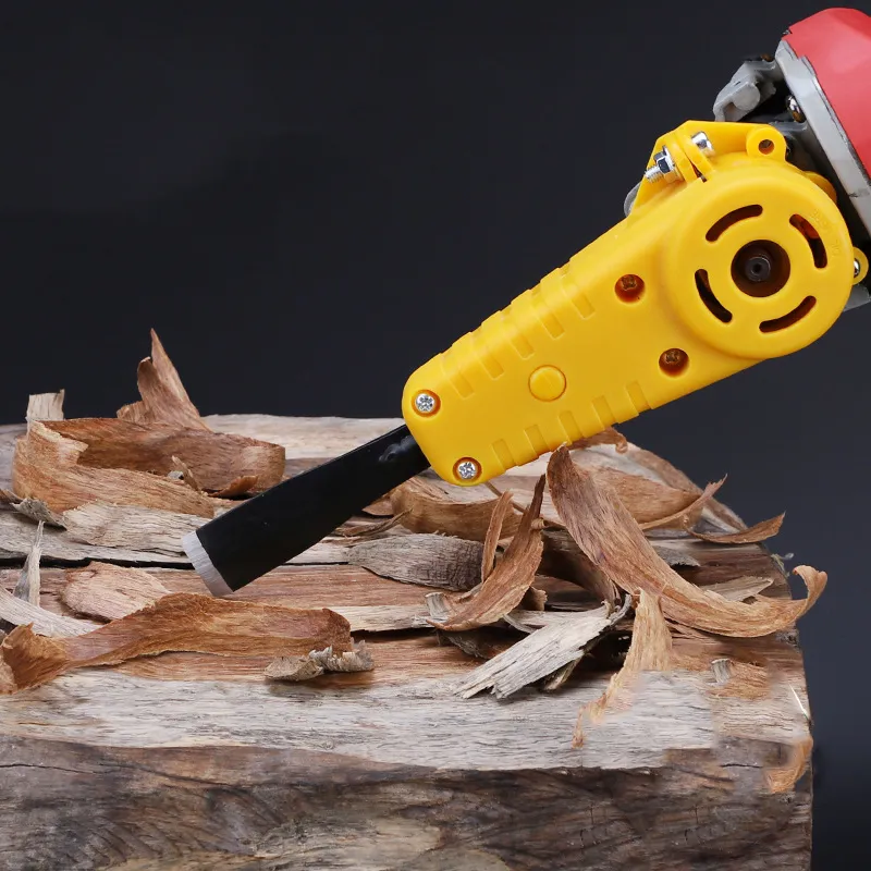 Electric Wood Carving Chisel Turn Angle Grinder into Powerful Woodworking Tool Durable Steel Easy DIY Projects
