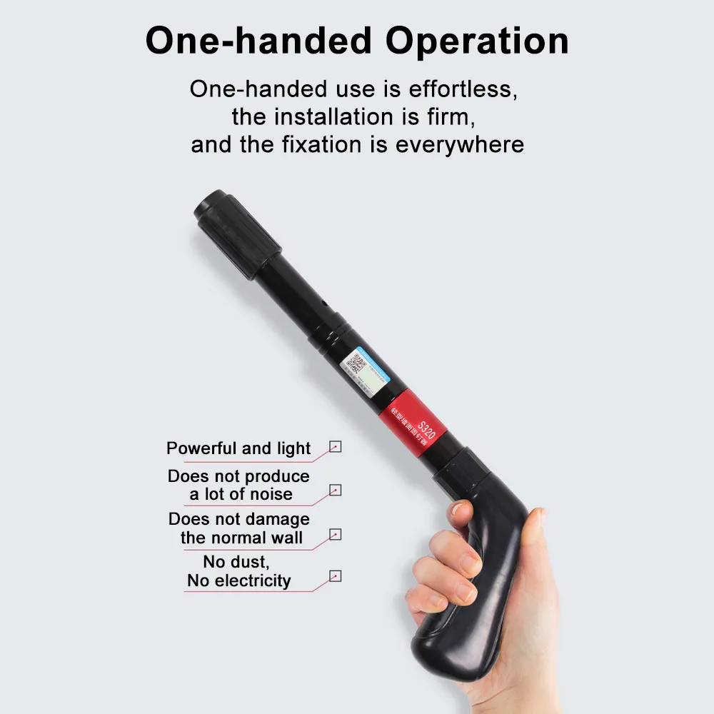 Nail Puller Tool Manual Rivet Gun For Concrete Wall Anchoring & Wire ...