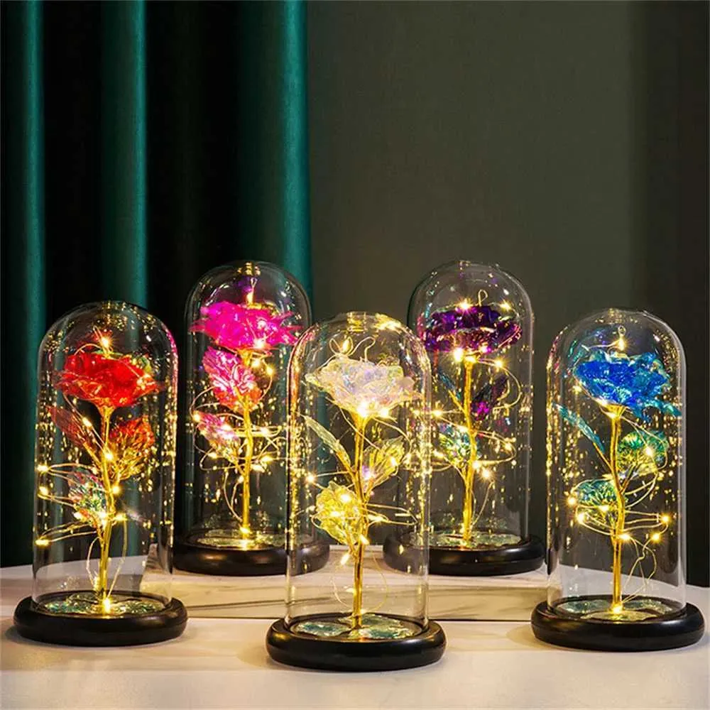 Galaxy rose glass dome 2025