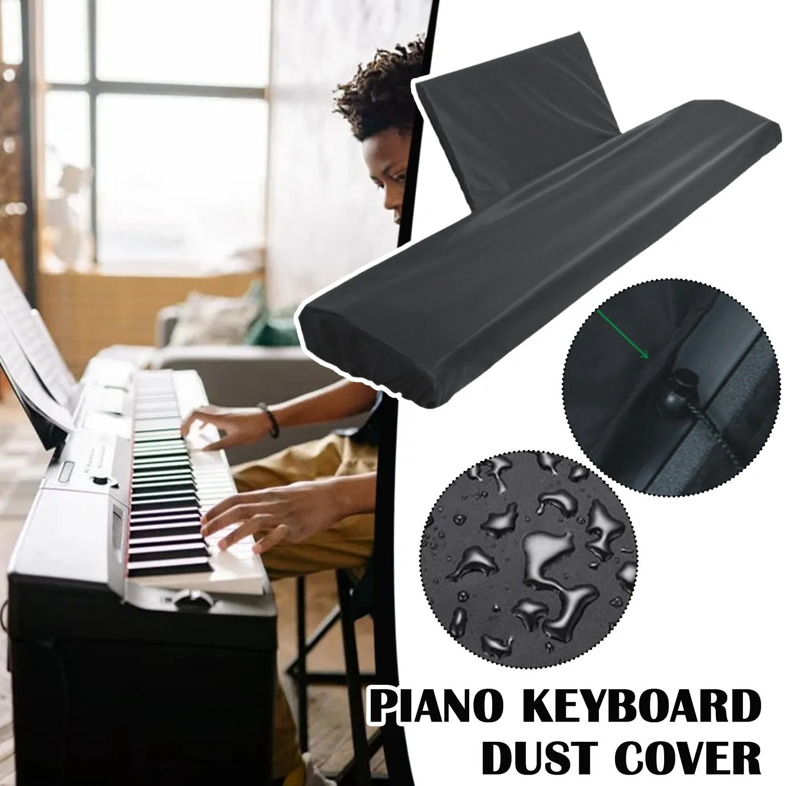 Waterproof piano cover sale