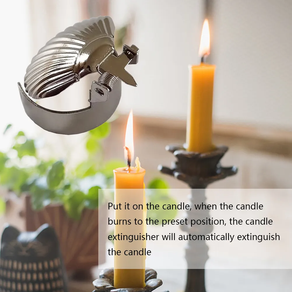 ANTIQUE AUTOMATIC CANDLE SNUFFER