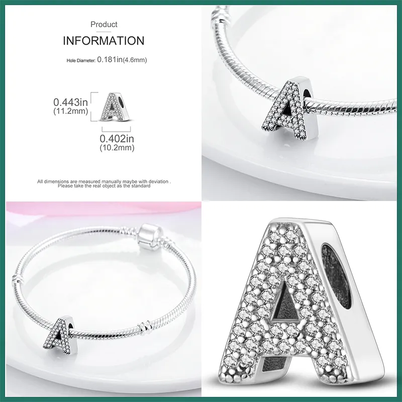 Pandora bracelet with letter charms best sale