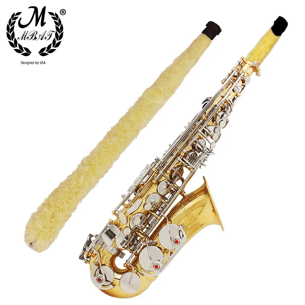 Tenor Alto Soprano Sax Cleaning Brush Cleaner Pad Saver Soft Saxophone Cleaning Accessories Keep Sax Clean Tool