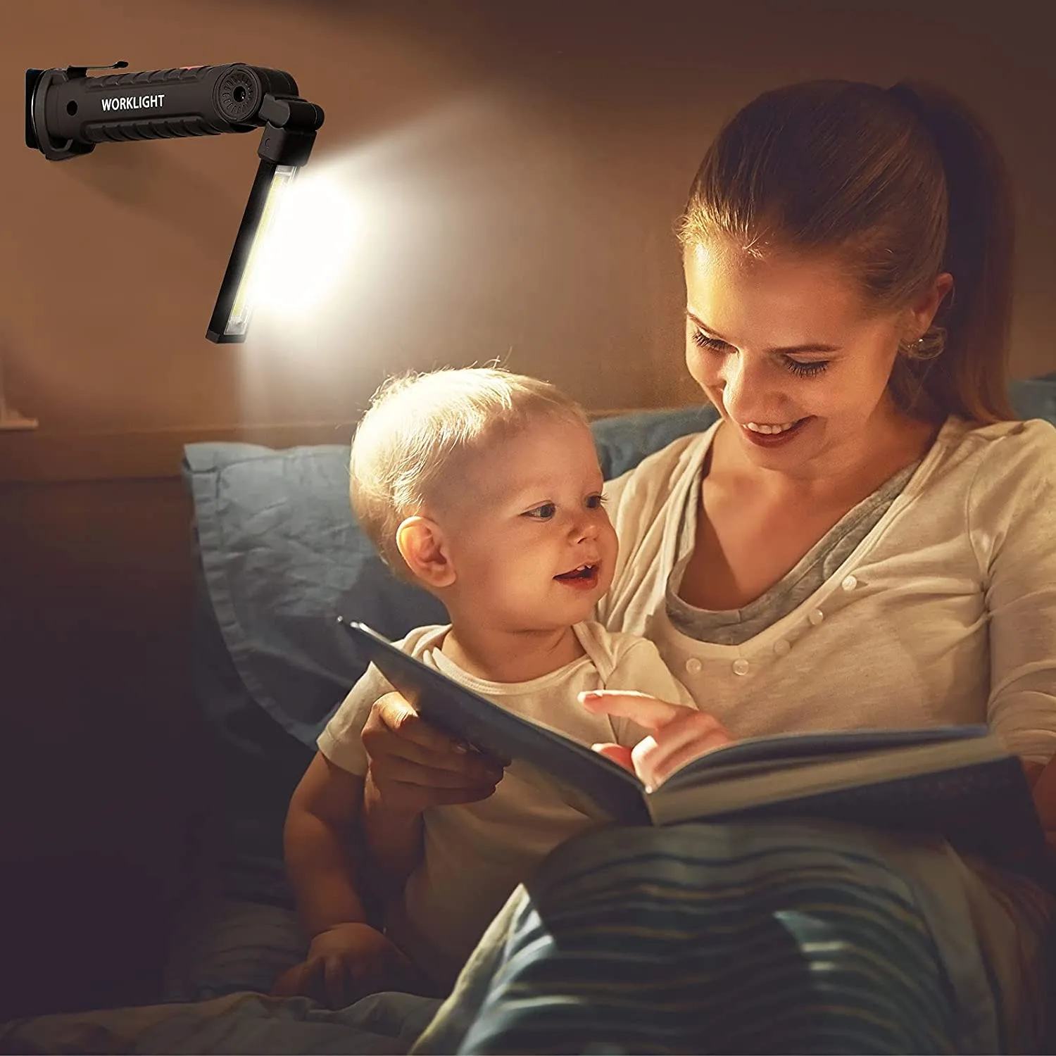 Rechargeable led flashlight with magnetic base cheap