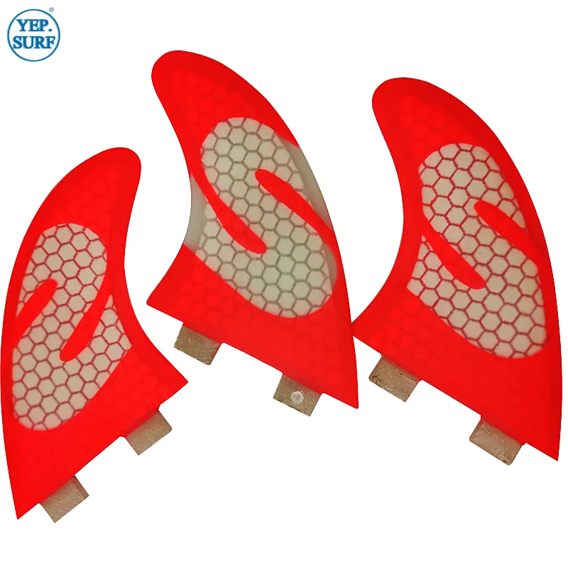 DHgate.com:Versatile Surfing Fin Set: FCS Fins, Honeycomb