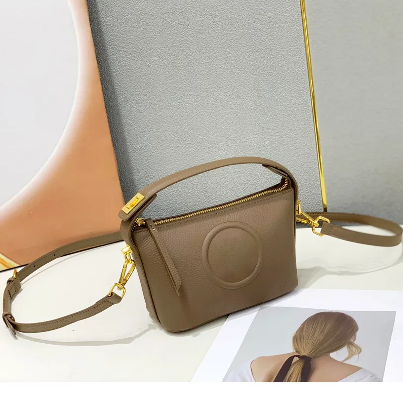 Luxury Designer Cowhide Lunchbox Camera Bag Purse For Women Elephant Grey Mini Shoulder Crossbody With Evening Purse And Cellphone Pocket From Yiddi 53.86 DHgate.Com