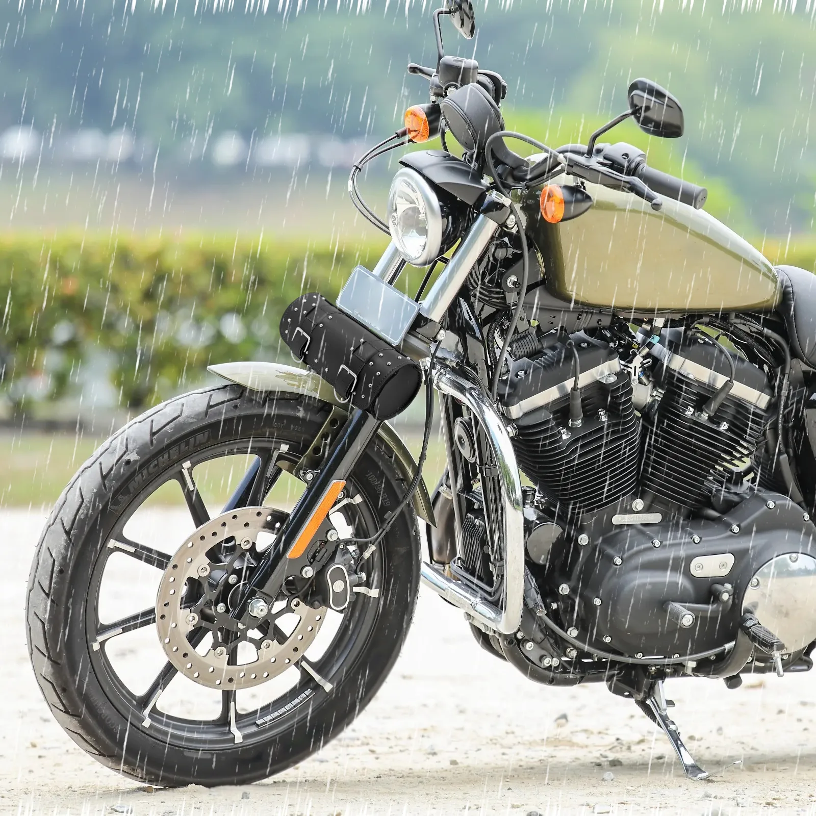 Sportster fork bag outlet