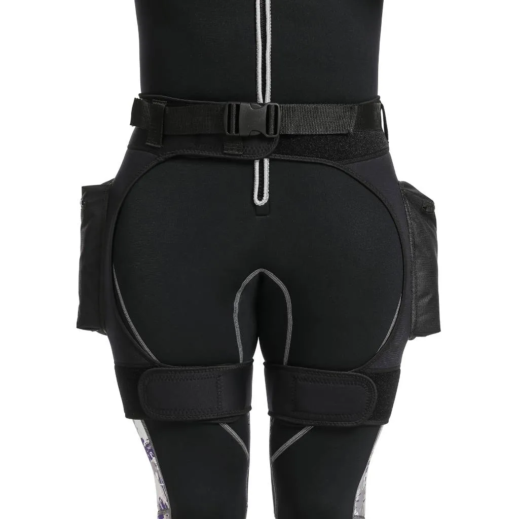 Scuba diving shorts with pockets top