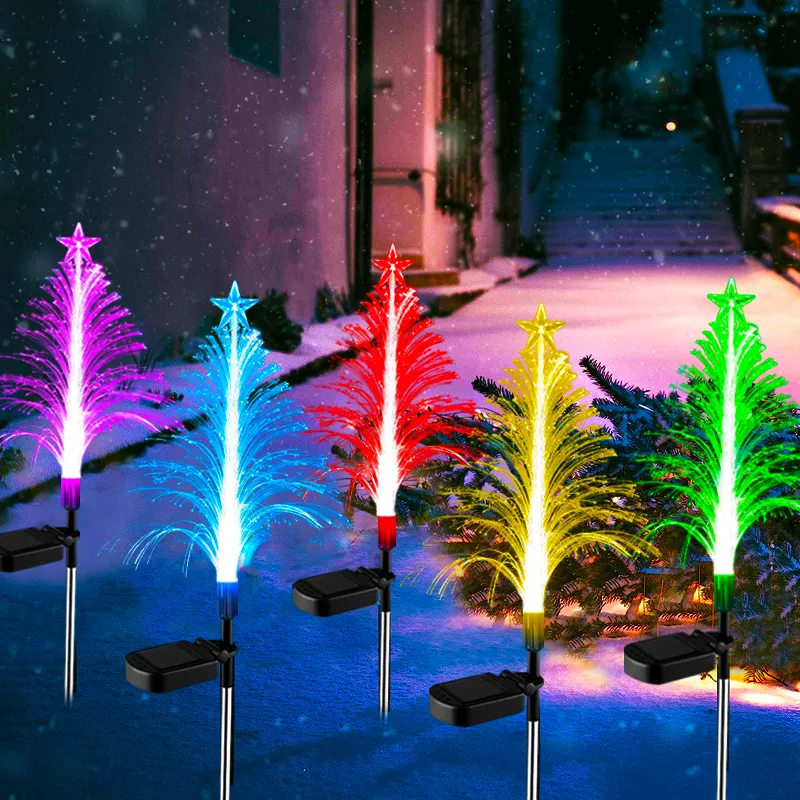 Christmas stake lights solar 2025