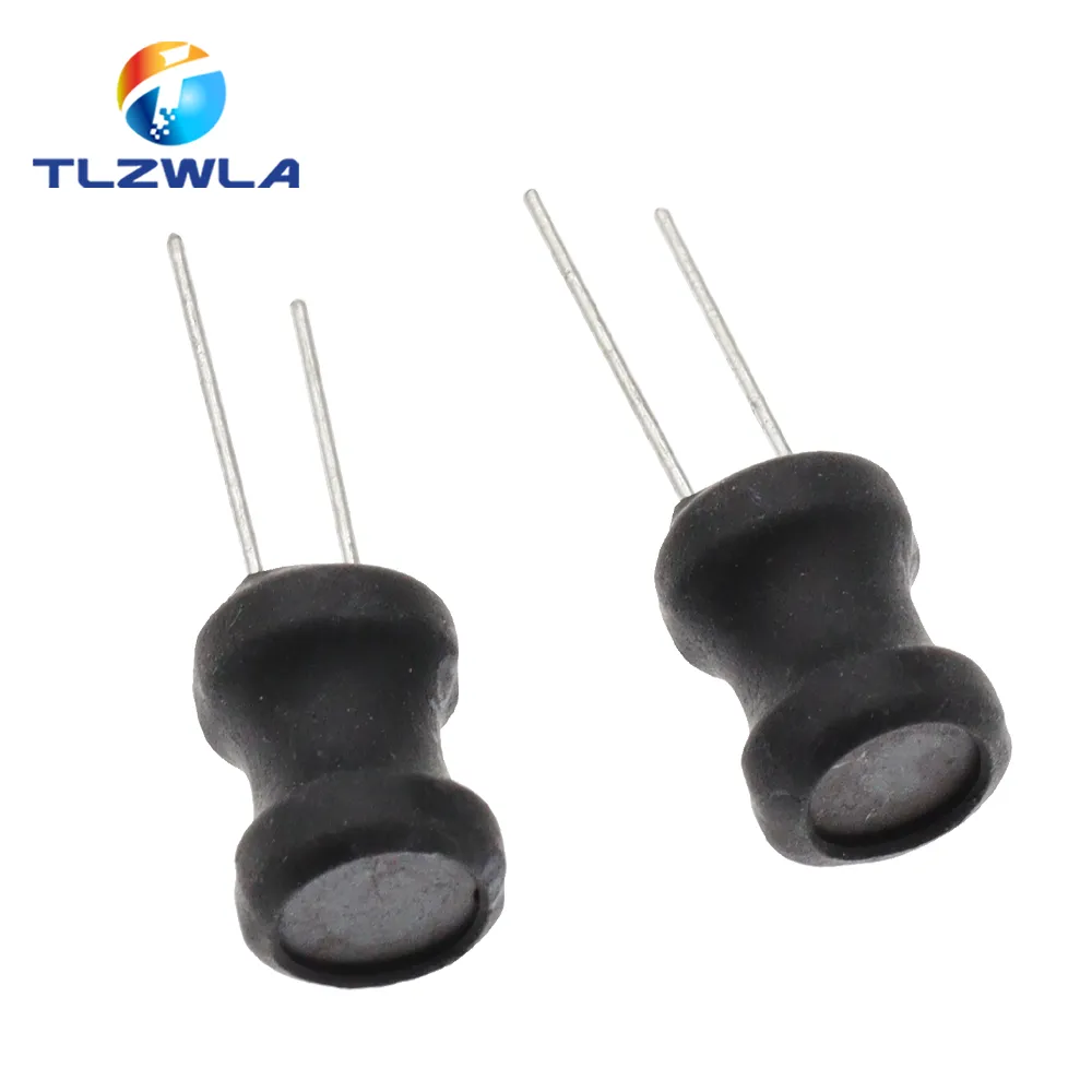 DIP Power Inductor 8×10mm 2.2µH to 10mH 2-Pin Electronic Inductance ...