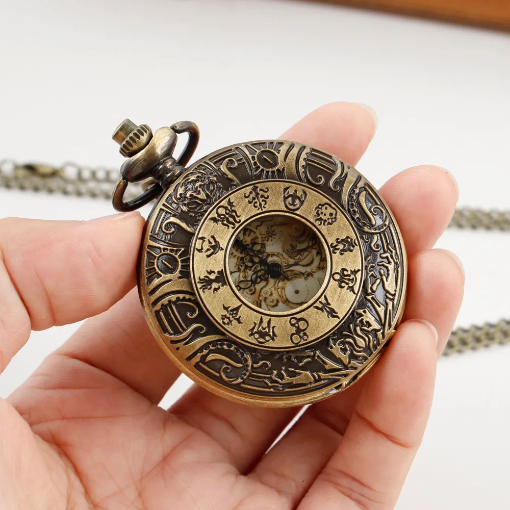 Pocket watch necklace vintage new arrivals