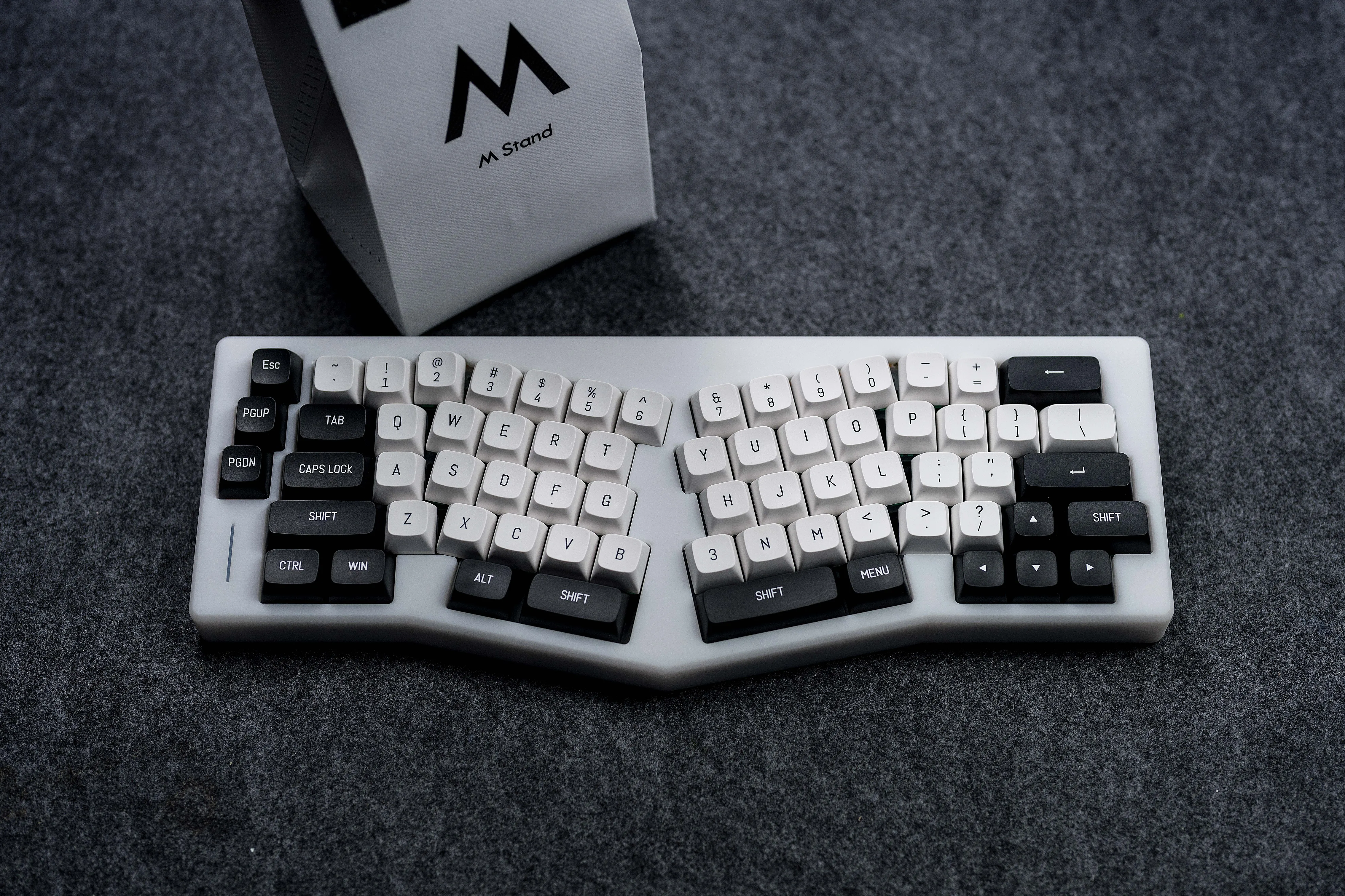 Alice Ergonomic Mechanical kit keyboard for Owlab Spring CNC