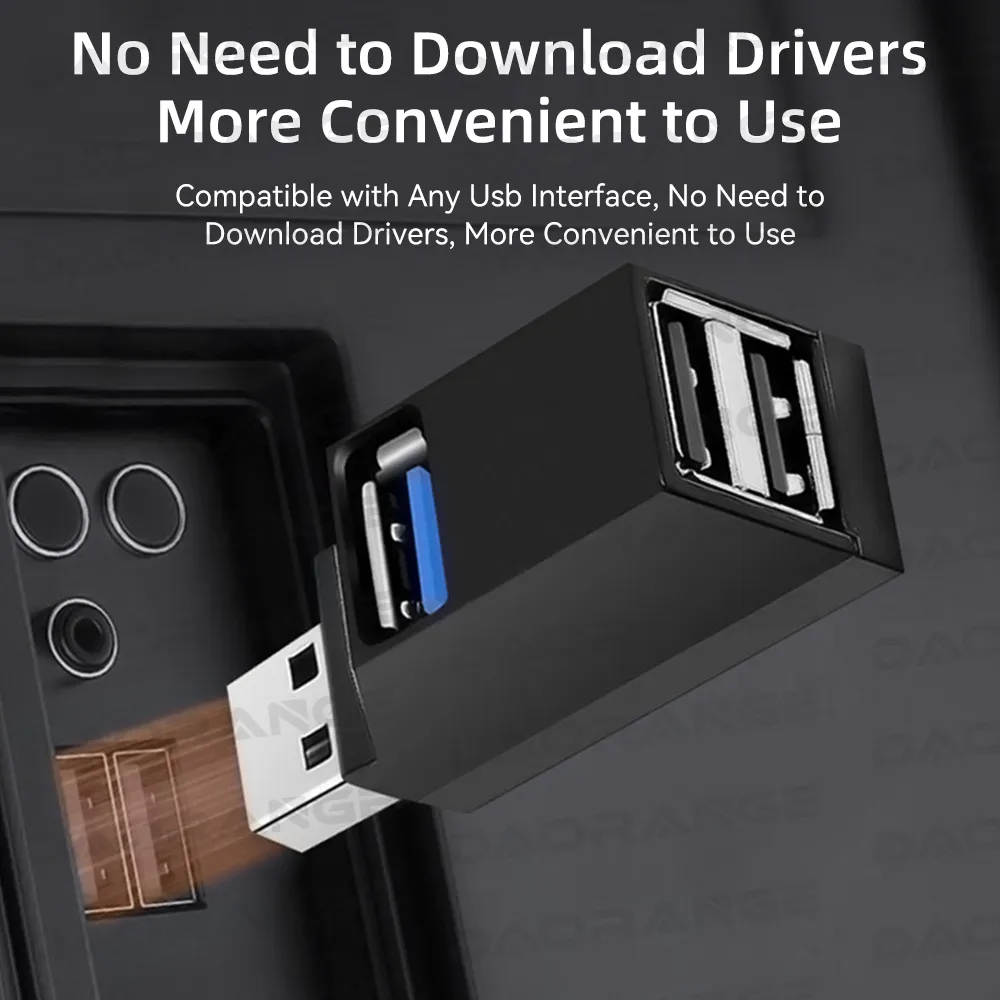 DHgate.com:3 in 1 USB C 3.0 HUB Laptop Adapter For Samsung Lenovo DELL ...