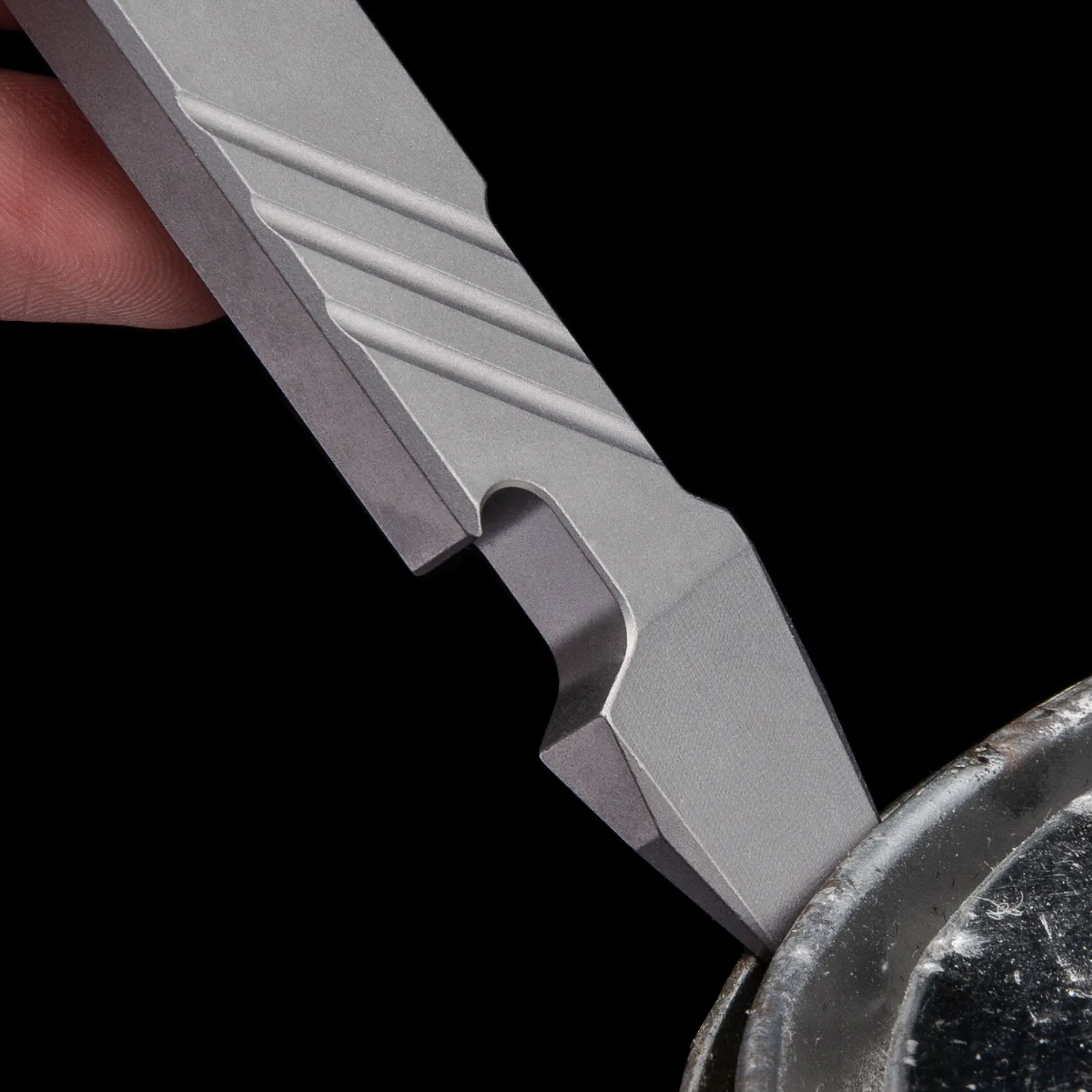 EDC Pry Bar Titanium Alloy Pocket Tool - Durable Bottle Opener ...