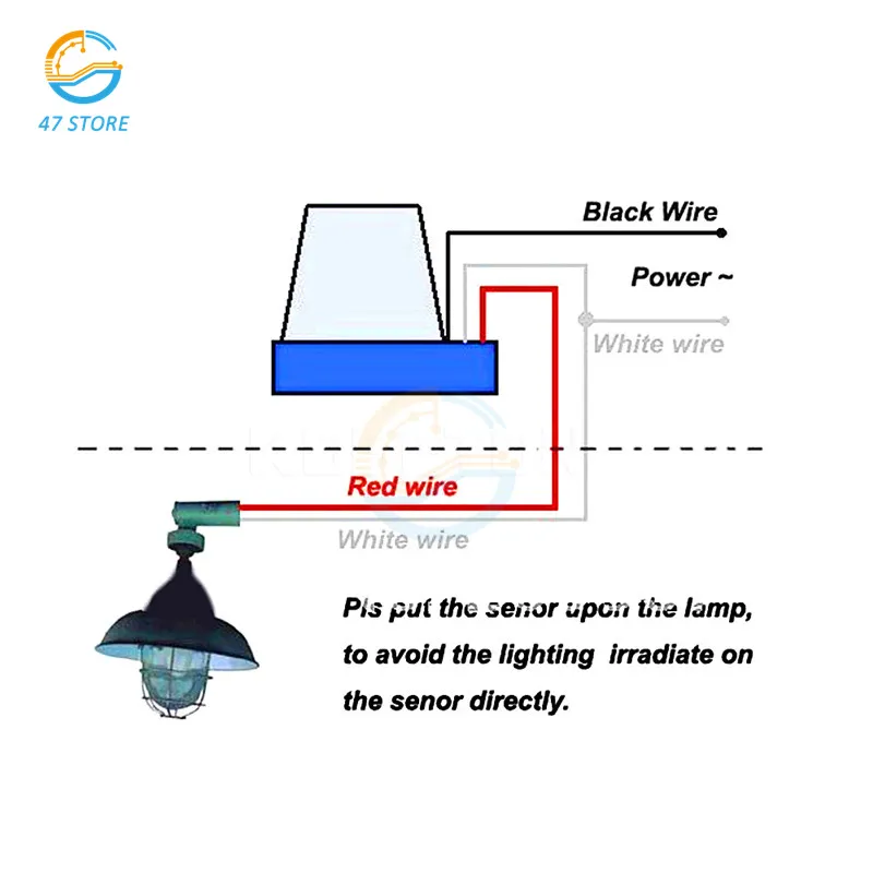 Street light auto on off switch 2025