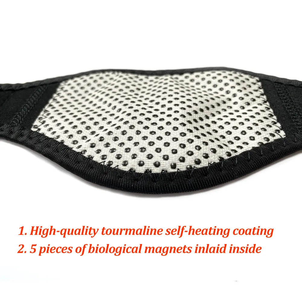 Self Heating Tourmaline Neck Wrap for Cervical Pain Relief Magnetic Therapy Neck Brace