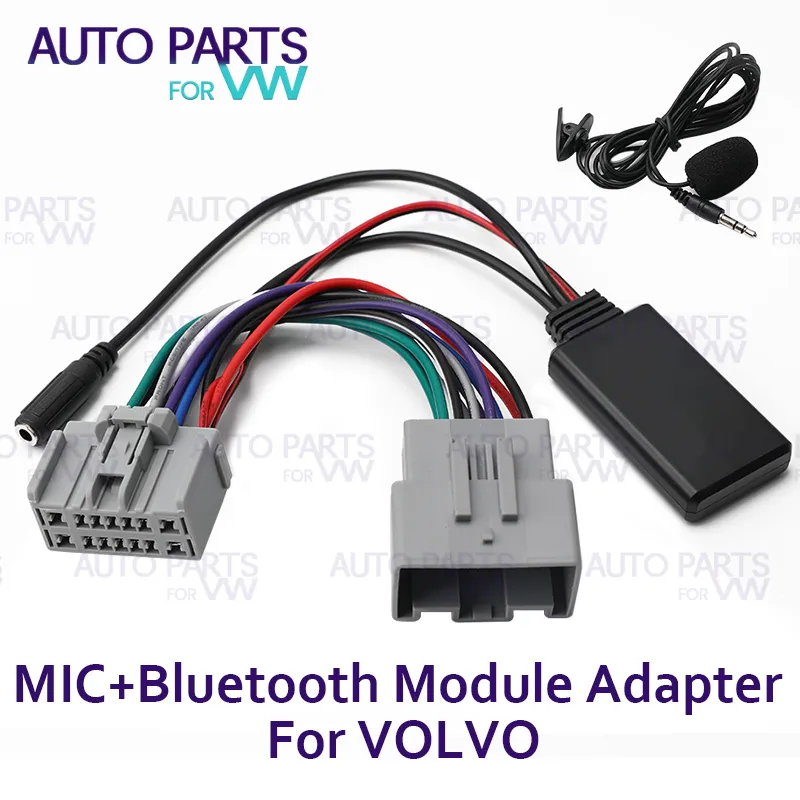 Yatour Bluetooth interface / audio adapter met AUX ingang voor Volvo autoradio's (YT-BTA-VOLHU