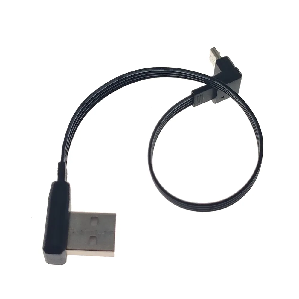 Super Flat Flexible 90° Angled USB To Micro USB Male... From Ddmylucky ...