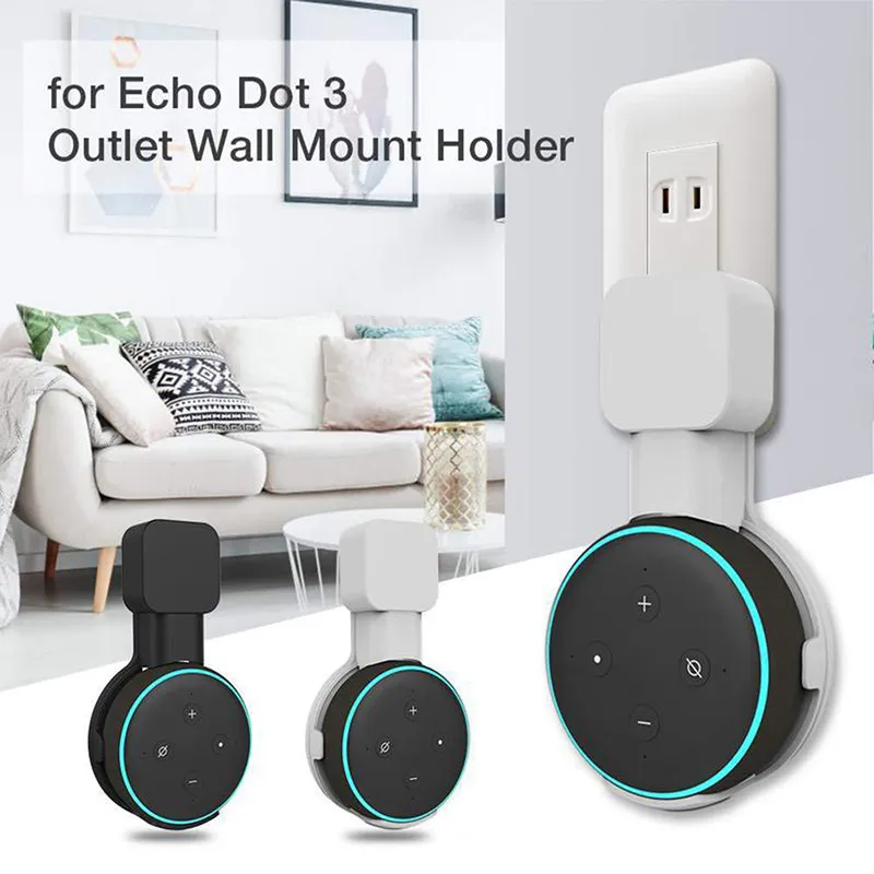 Save Big on Bulk Echo Dot Wall Mount Alexa Echot Dot Speaker Stand Wall  Mount Stand Bluetooth Speakers Bracket In Kitchen Bedroom Bathroom Soundbar 