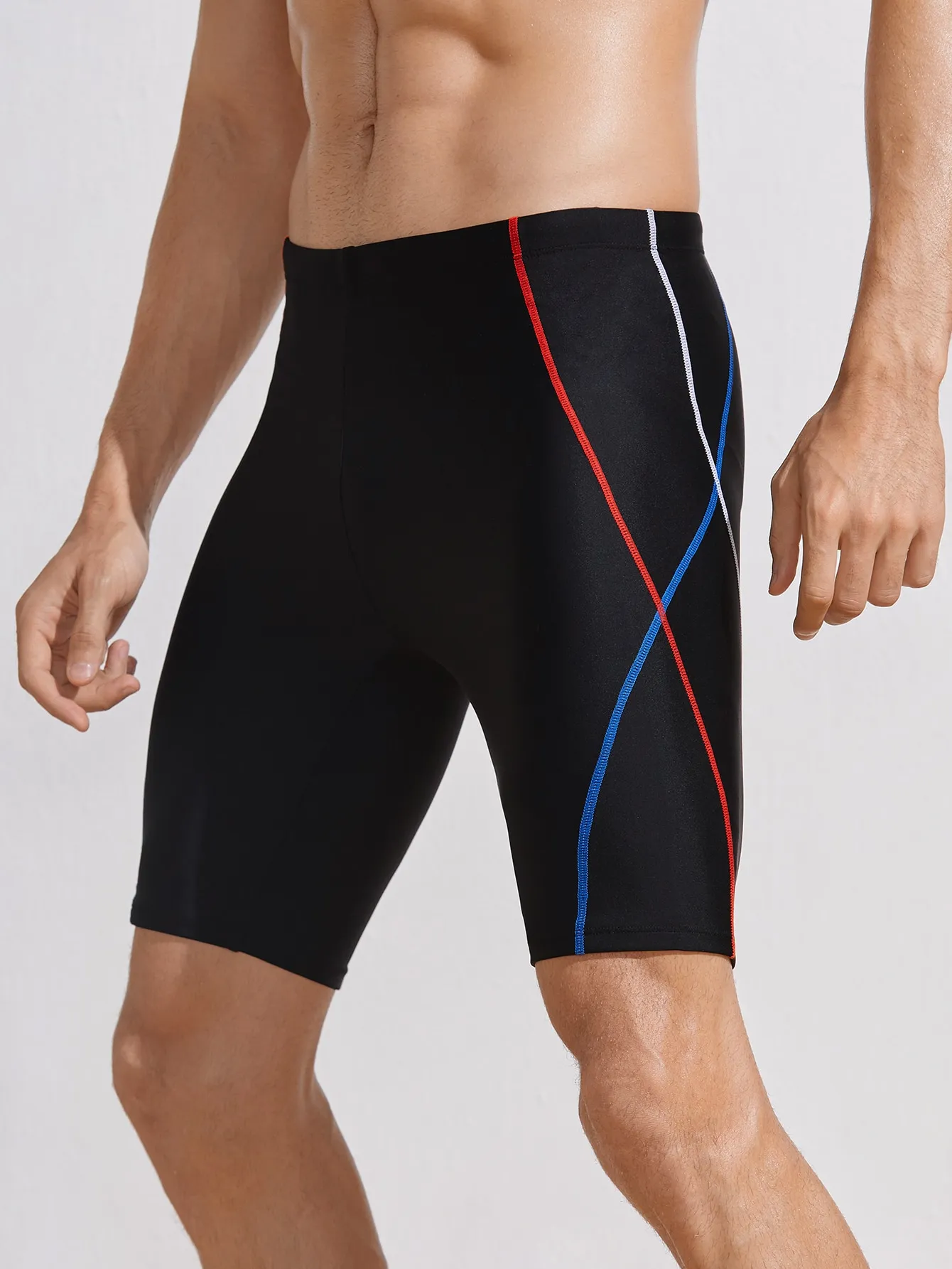 Men's tight fitting swim trunks online