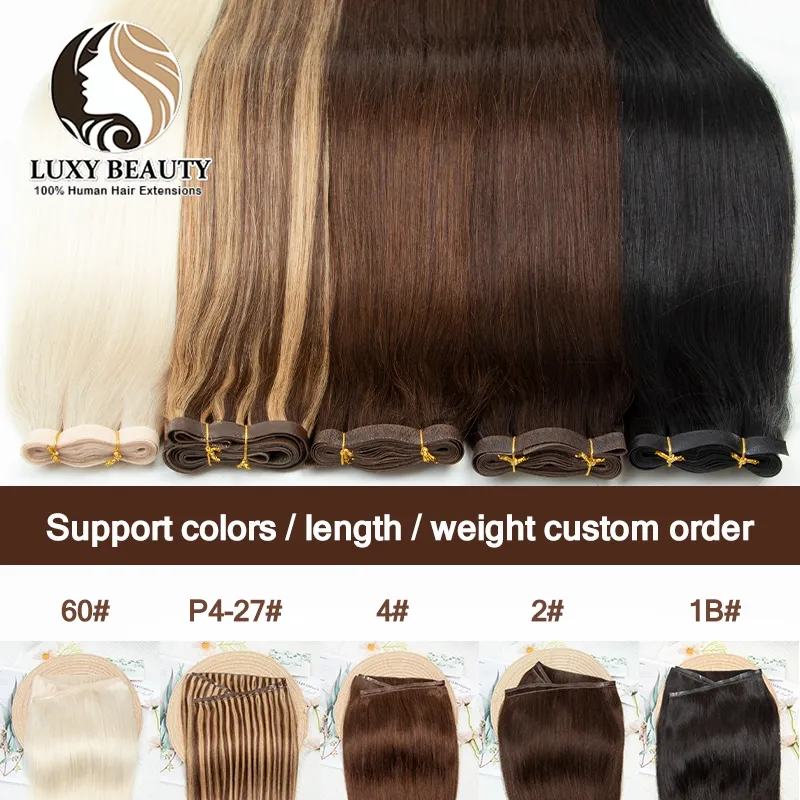 Extension Capelli Umani Invisibles Tape-In Russian Remy Hair - Balayage, 20 Ciocche