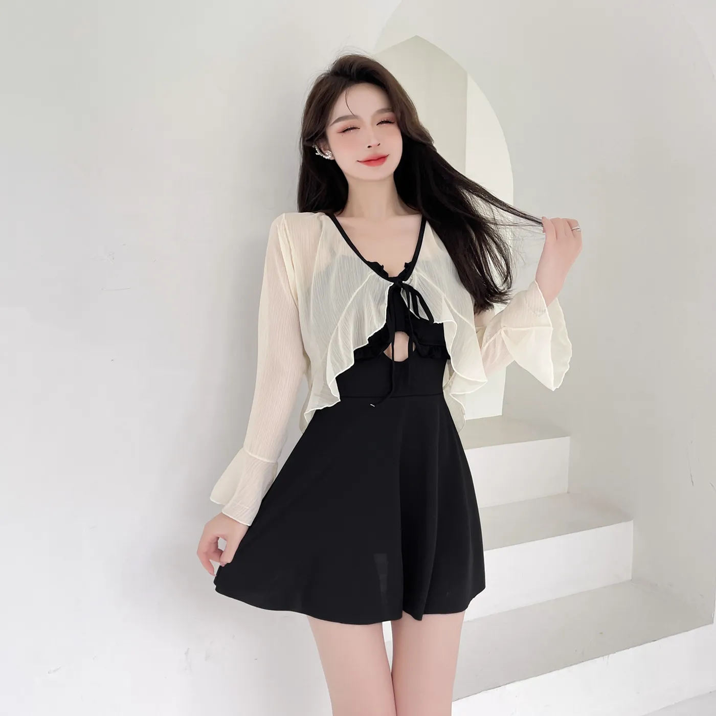 Push up swim dress online