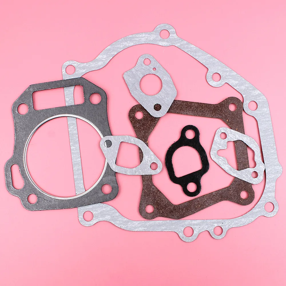 Antique Dining Sets With 10 Items In Set Honda Gx160 Crankshaft 10Pcs/lot Crankcase Side Cover Gasket For Honda GX160 GX200 5.5HP 6.5HP Gx160 Gasket Kohler Lawnmower Carburetor Parts 16 HP Horsepower - Foto 2