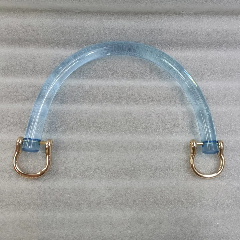 C Shape Acrylic Resin Bag Handle for DIY Purse Making Bag Accessories