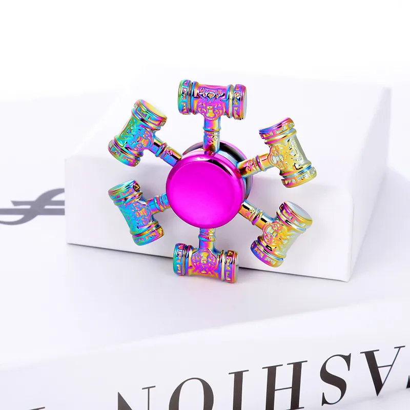 DHgate.com:Rainbow Gradient Color Fidget Rotator - Anti-Anxiety ...