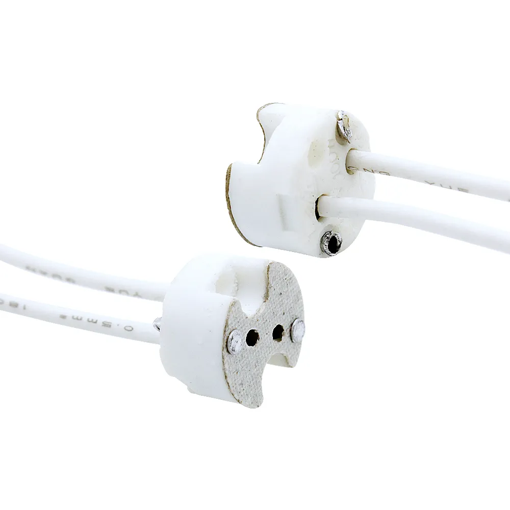 10 Pack White Ceramic Bulb Base T5 Tombstone Lamp Holder For G4 MR16 MR11 G5.3 G6.35 LED Lights 12V To 250V Home Lighting Accessories From Ddmyday 8.05 DHgate.Com