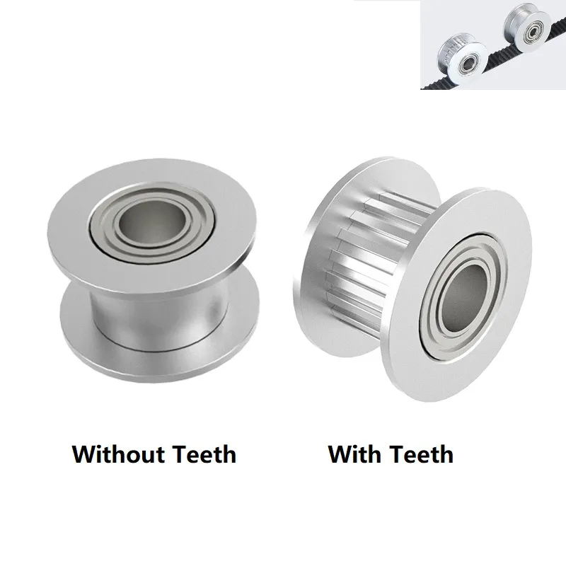 2 Poleas Sincronizadas De Aluminio Para Impresora 3D - 16 Dientes, Diámetro 5mm, Ancho Para Correa 10mm, Piezas De Repuesto Para Transmisión