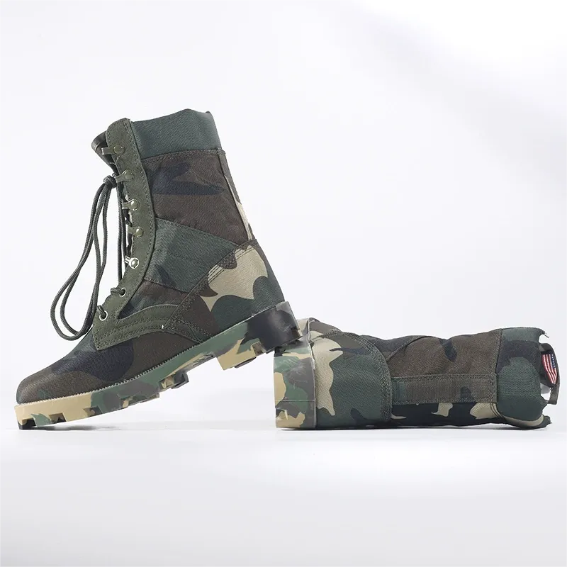 Premium Camouflage Hiking Boots Men's Military Combat Style, Shop Now!