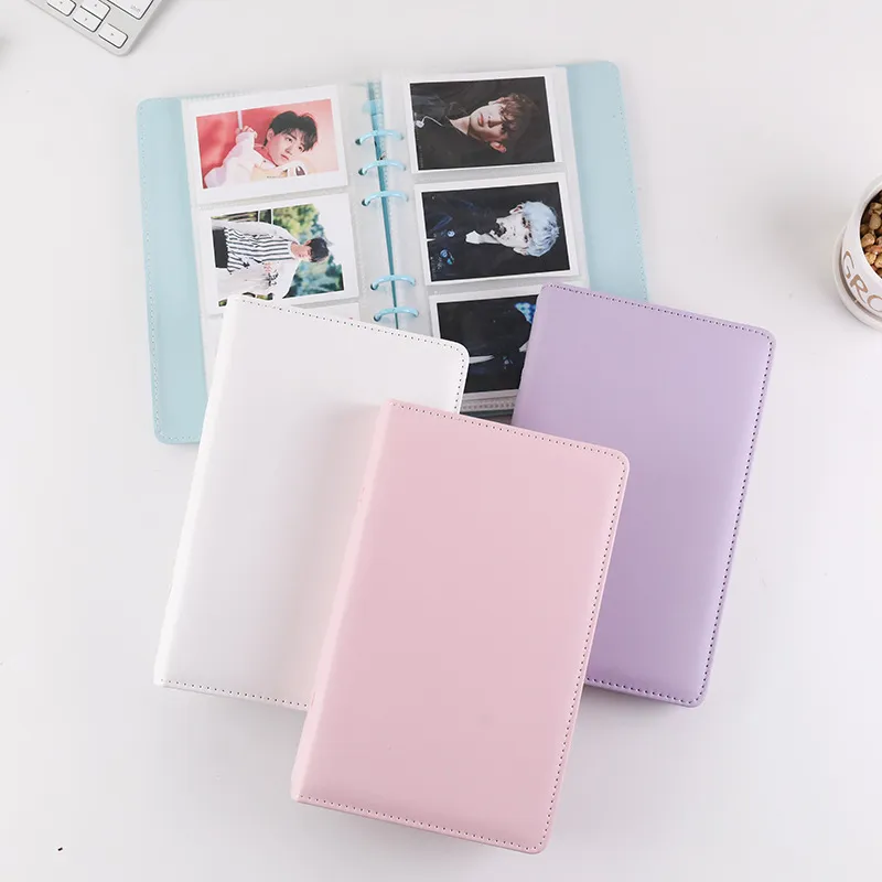 Portable PU Leather Photocard Binder album of the...