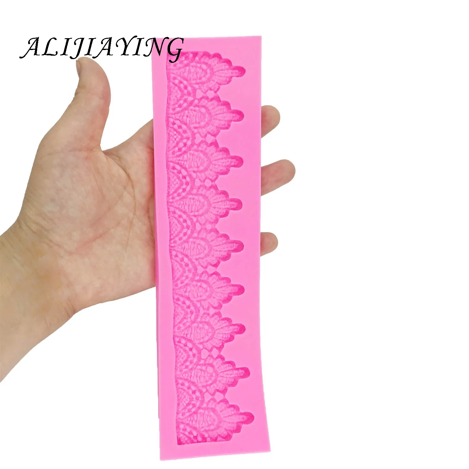 Silicone Lace Curtain Cake Border Fondant Mold Sugarcraft Decorating Tool From Ddmydec 11.21 DHgate.Com