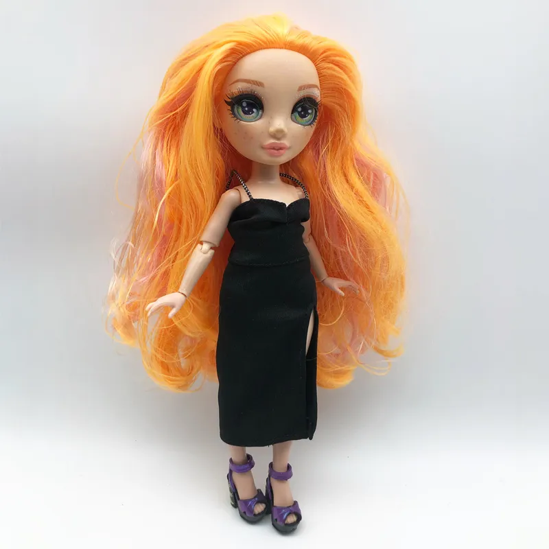 Red Gold Sequin Dress for 28 cm Rainbow High Doll Accessories Birthday Gift  from Dhgate Other Arts and Crafts - price 217.13