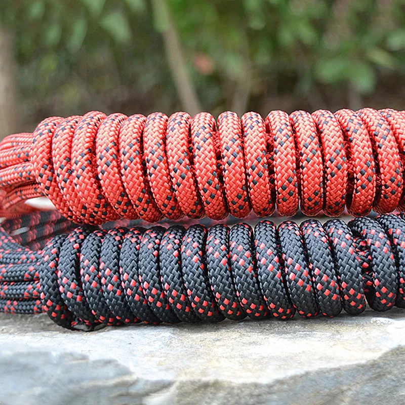 Military Grade Hike Rope Outdoor Climbing Ropes 8mm Diameter High Strength Paracord For Survival ...