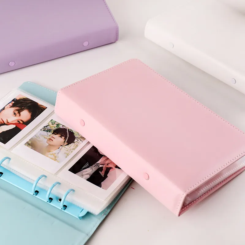 Portable PU Leather Photocard Binder album of the...