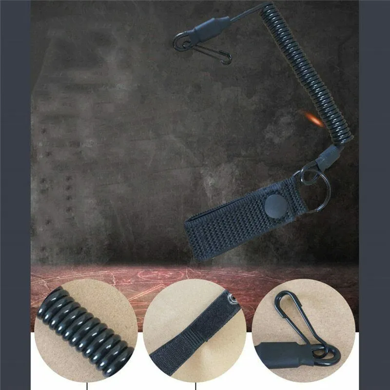 Military Rope Handle DHgate.com:Elastic Lanyard Rope Military Spring Safety Strap Anti-lost ...