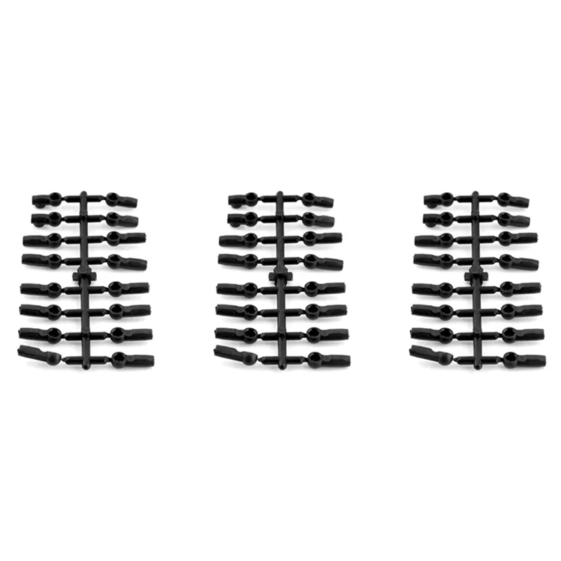 PATIKIL Embouts Canne à Pêche Réparation 4.8mm/5mm - 6 Pcs Acier Inoxydable Guide Anneau Noir