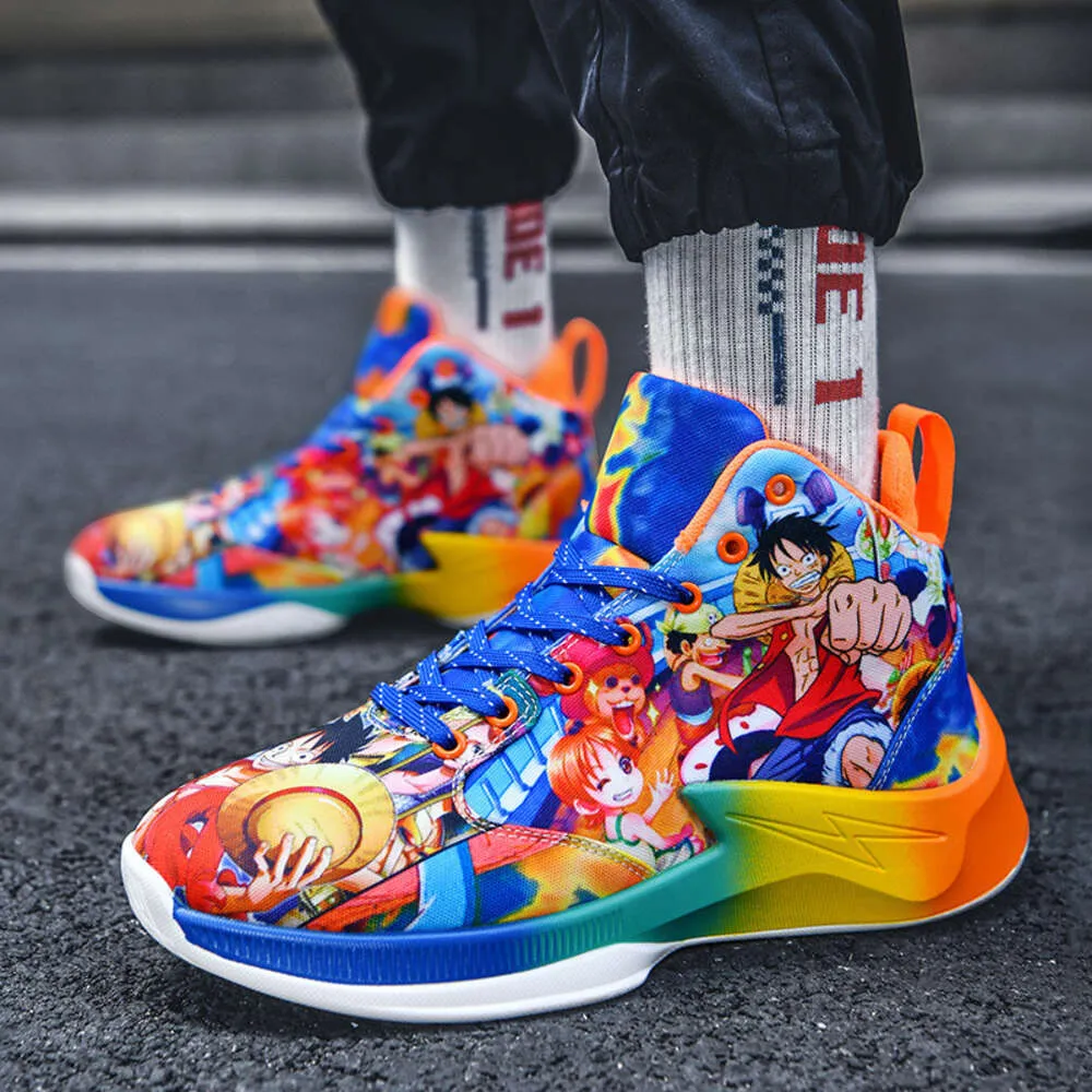 Kids custom basketball shoes top