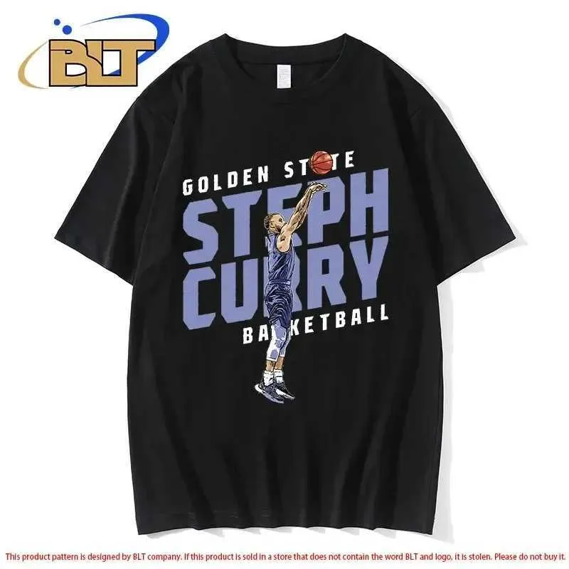 Mens T Shirts Stephen Curry Fan Clothing Summer Adult Short