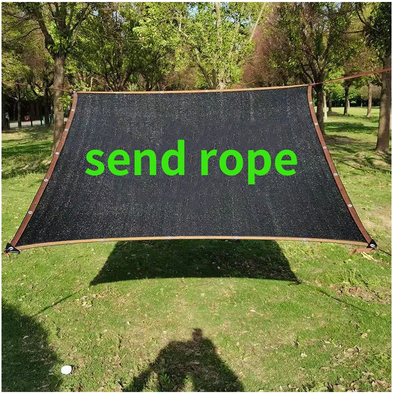 Uv Rope Netting 80 90% UV Protection Shade Netting 12 Pin Black Shade Netting For ...