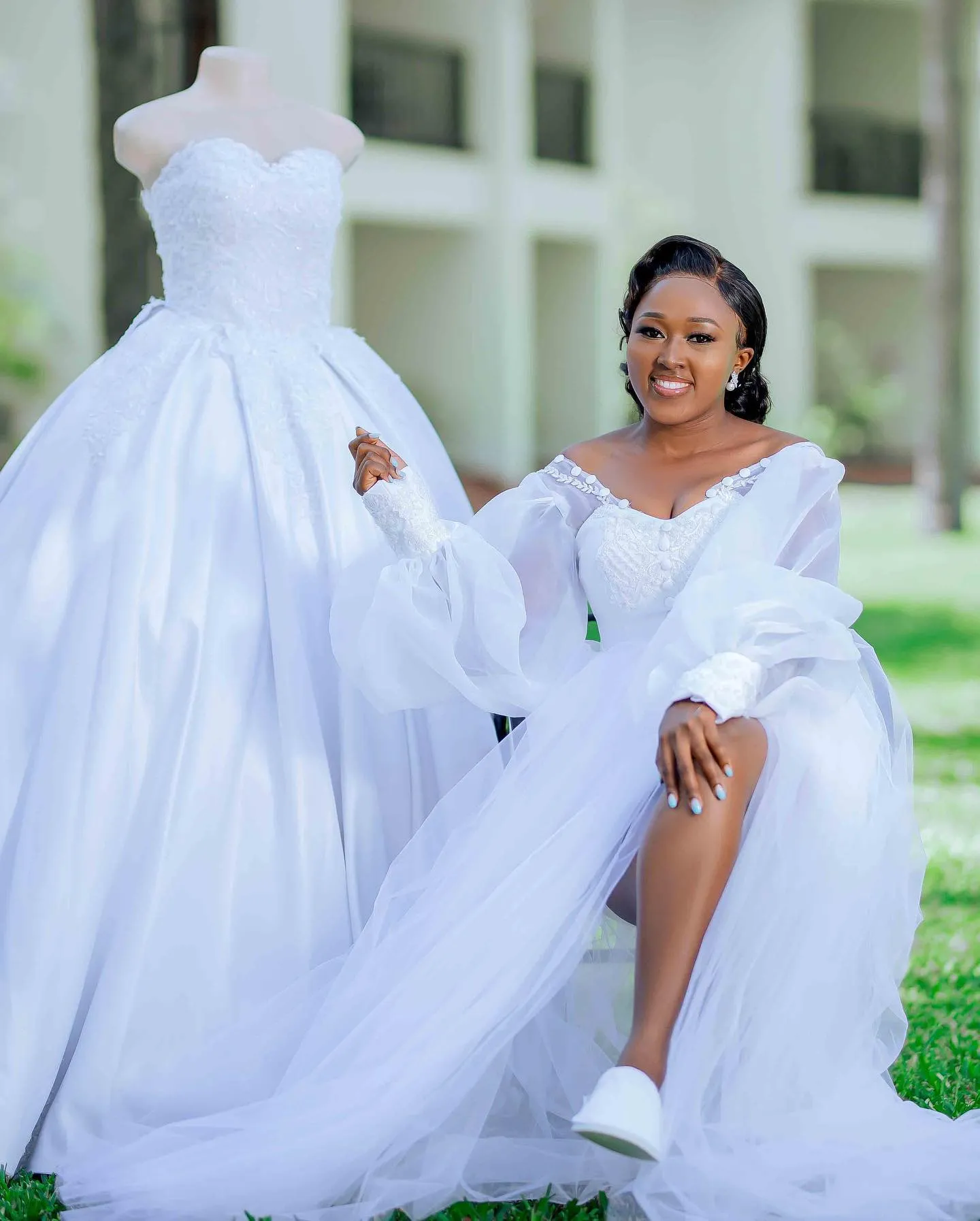 Tulle bridal wrap 2025