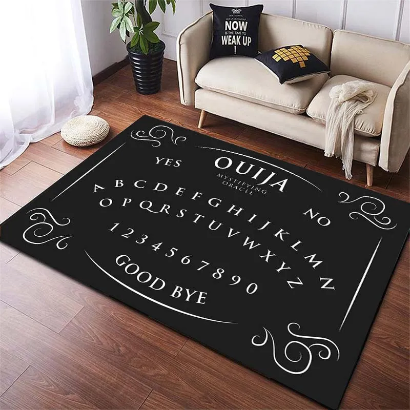 Large Ouija Board Rug 100% Cotton Persian Design Prayer Mat Carpet