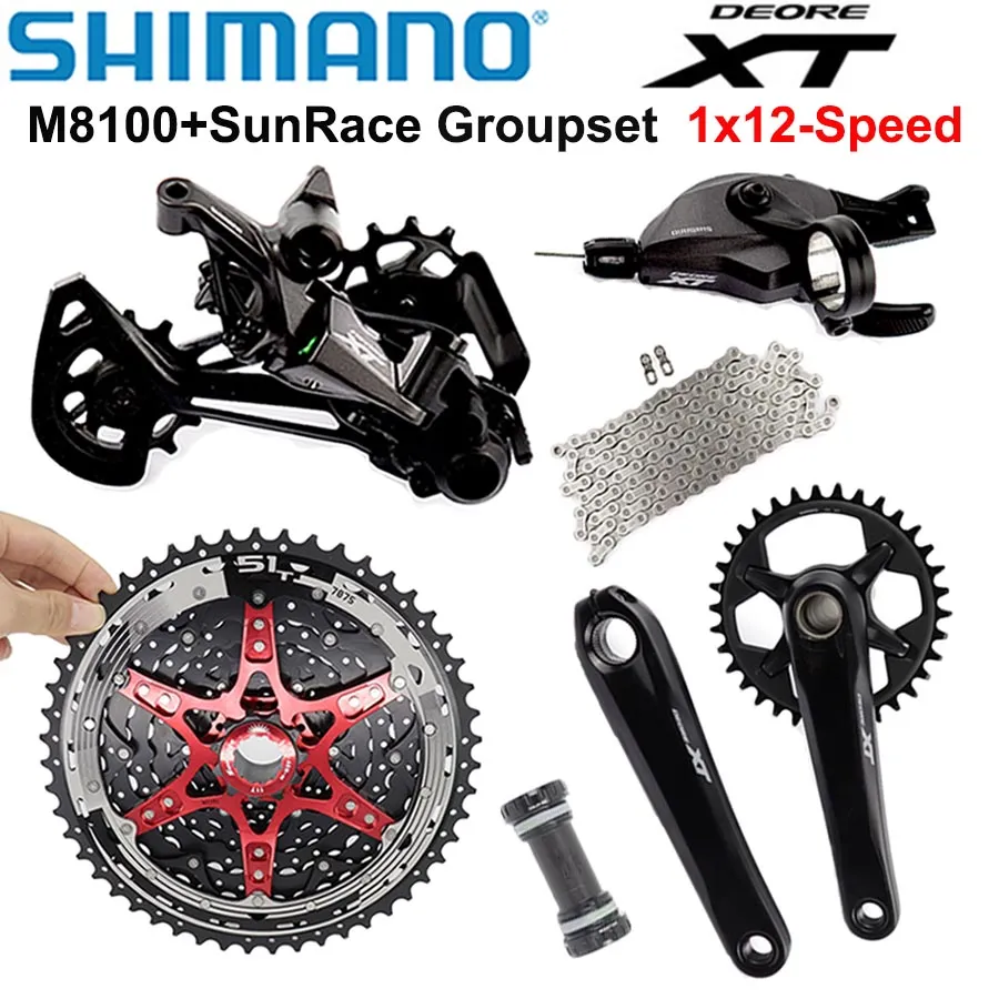 Deore groupset 1x12 sale