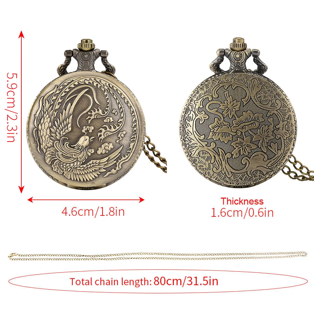 Timepiece necklace sales
