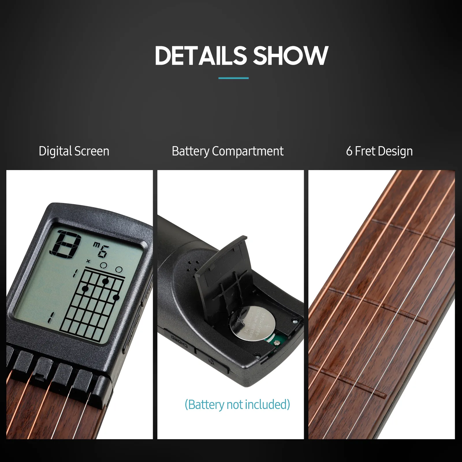 Pocket guitar with screen new arrivals
