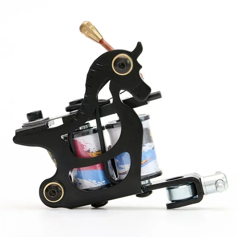 自作高性能タトゥーマシン コイル オートタトゥーマシンの伝統的なコイル Sh散弾ミスト、手動調整、裏地