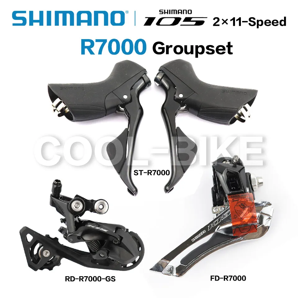 Shimano 105 R7000 2x11 Speed Groups Kit R7000 Devilleurs Road Bicycle ST FD RD 25 016 DHgate