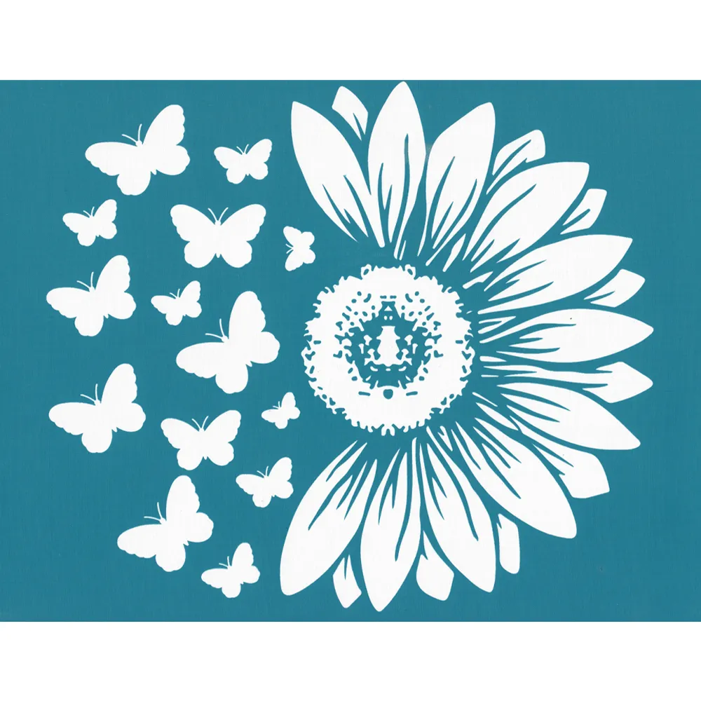 flower stencils for decorating